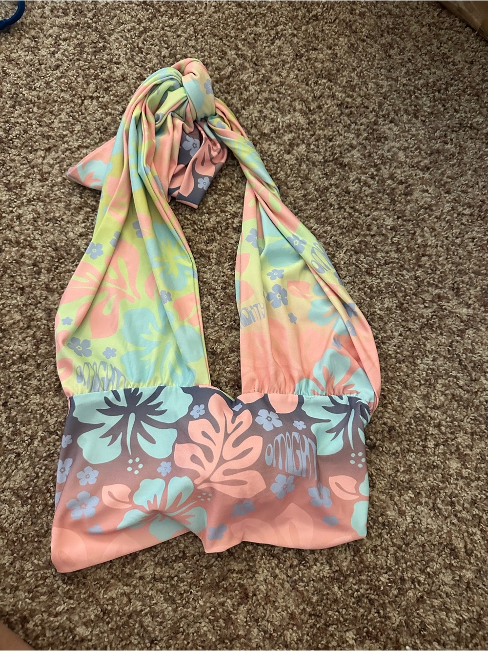 omighty Halter Tank Top